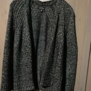 Black and grey Lucky Brand sweater